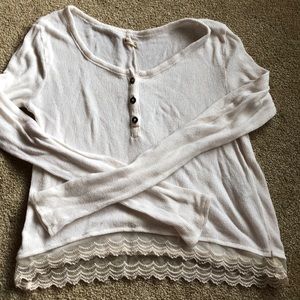 Hollister sweater with embellishment